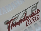 YAMAHA YZF-1000R THUNDERACE 1996-2001 RED SILVER DECAL KIT