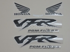 HONDA VFR 800 FI 1998-2001 BLACK DECAL KIT