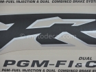 HONDA VFR 800 FI 1998-2001 BLACK DECAL KIT