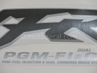 HONDA VFR 800 FI 1998-2001 RED DECAL KIT