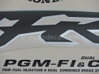 HONDA VFR 800 FI 1998-2001 SILVER DECAL KIT
