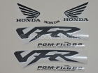 HONDA VFR 800 FI 1998-2001 SILVER DECAL KIT