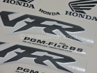 HONDA VFR 800 FI 1998-2001 SILVER DECAL KIT