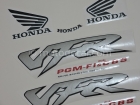 HONDA VFR 800 FI 1998-2001 YELLOW DECAL KIT