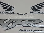 HONDA VFR 800 FI INTERCEPTOR 1998-2001 YELLOW DECAL KIT