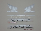 HONDA VFR 800 V-TEC 2002 BLACK DECAL KIT