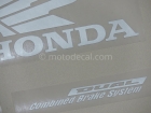 HONDA VFR 800 V-TEC 2002 BLUE DECAL KIT