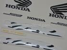 HONDA VFR 800 V-TEC 2002 RED DECAL KIT