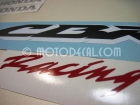 HONDA CBR 600RR 2007 BLACK SILVER DECAL KIT