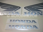 HONDA CBR 600RR 2007 BLACK SILVER DECAL KIT