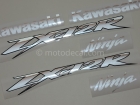 KAWASAKI ZX-12R 2002-2005 BLACK DECAL KIT