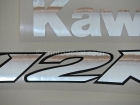 KAWASAKI ZX-12R 2002-2005 BLACK DECAL KIT