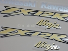 KAWASAKI ZX-12R 2002-2005 BLACK GOLD DECAL KIT