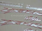 KAWASAKI ZX-12R 2002-2005 BLACK GREY DECAL KIT