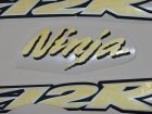 KAWASAKI ZX-12R 2002-2005 BLUE BLACK DECAL KIT