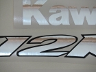 KAWASAKI ZX-12R 2002-2005 BLUE DECAL KIT