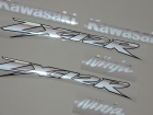 KAWASAKI ZX-12R 2002-2005 BLUE DECAL KIT