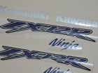 KAWASAKI ZX-12R 2002-2005 GREEN BLACK DECAL KIT