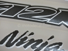 KAWASAKI ZX-12R 2002-2005 RED BLACK DECAL KIT