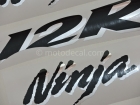 KAWASAKI ZX-12R 2002-2005 SILVER DECAL KIT