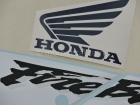 HONDA CBR 929RR 2000 RED BLUE  DECAL KIT