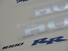 HONDA CBR 1000RR 2007 SILVER DECAL KIT