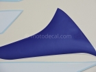 HONDA CBR 125R 2007-2008 BLUE DECAL KIT