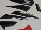HONDA CBR 125R 2007-2008 RED DECAL KIT