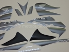 HONDA CBR 125R 2007-2008 BLACK DECAL KIT