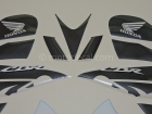 HONDA CBR 125R 2007-2008 WHITE DECAL KIT