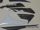 HONDA CBR 125R 2007-2008 WHITE DECAL KIT