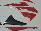 HONDA CBR 125R 2009 RED BLACK DECAL KIT