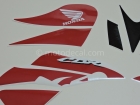 HONDA CBR 125R 2009 RED BLACK DECAL KIT