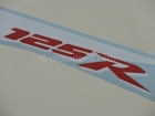 HONDA CBR 125R 2009 HRC DECAL KIT