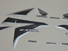 HONDA CBR 150R 2011 RED DECAL KIT