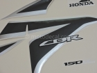 HONDA CBR 150R 2011 RED DECAL KIT