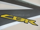 HONDA CBR 150R 2011 BLACK DECAL KIT