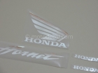 HONDA CB 600F HORNET 2005-2006 BLACK DECAL KIT