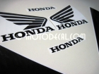 HONDA CBR 954RR 2003 RED DECAL KIT