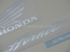 HONDA CB 900F HORNET 2002-2007 RED DECAL KIT