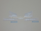 HONDA CB 900F HORNET 2002-2007 RED DECAL KIT