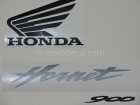 HONDA CB 900F HORNET 2002-2007 SILVER DECAL KIT