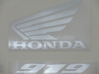 HONDA CB 919F HORNET 2002-2007 BLACK DECAL KIT
