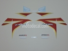 HONDA CBR 250R 2012 WHITE BLUE DECAL KIT