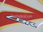 HONDA CBR 250R 2012 WHITE BLUE DECAL KIT