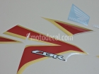 HONDA CBR 250R 2012 WHITE BLUE DECAL KIT