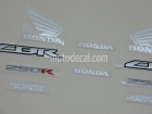 HONDA CBR 250R 2011-2012 BLACK DECAL KIT