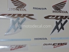 HONDA CBR 1100XX 1996-1998 RED DECAL KIT