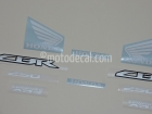 HONDA CBR 250R 2011-2012 RED DECAL KIT