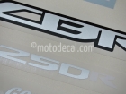 HONDA CBR 250R 2011-2012 RED DECAL KIT